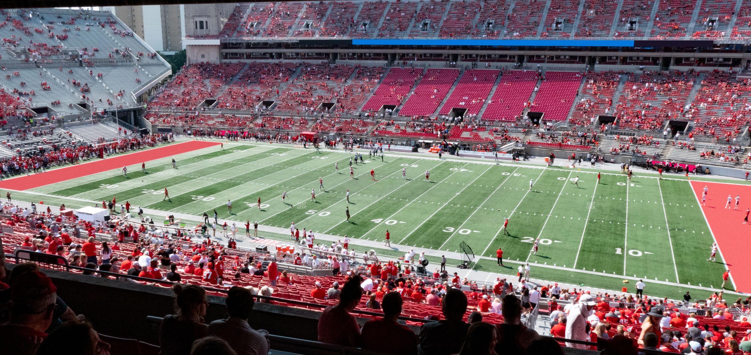 Seating view for Ohio Stadium Section 16 B