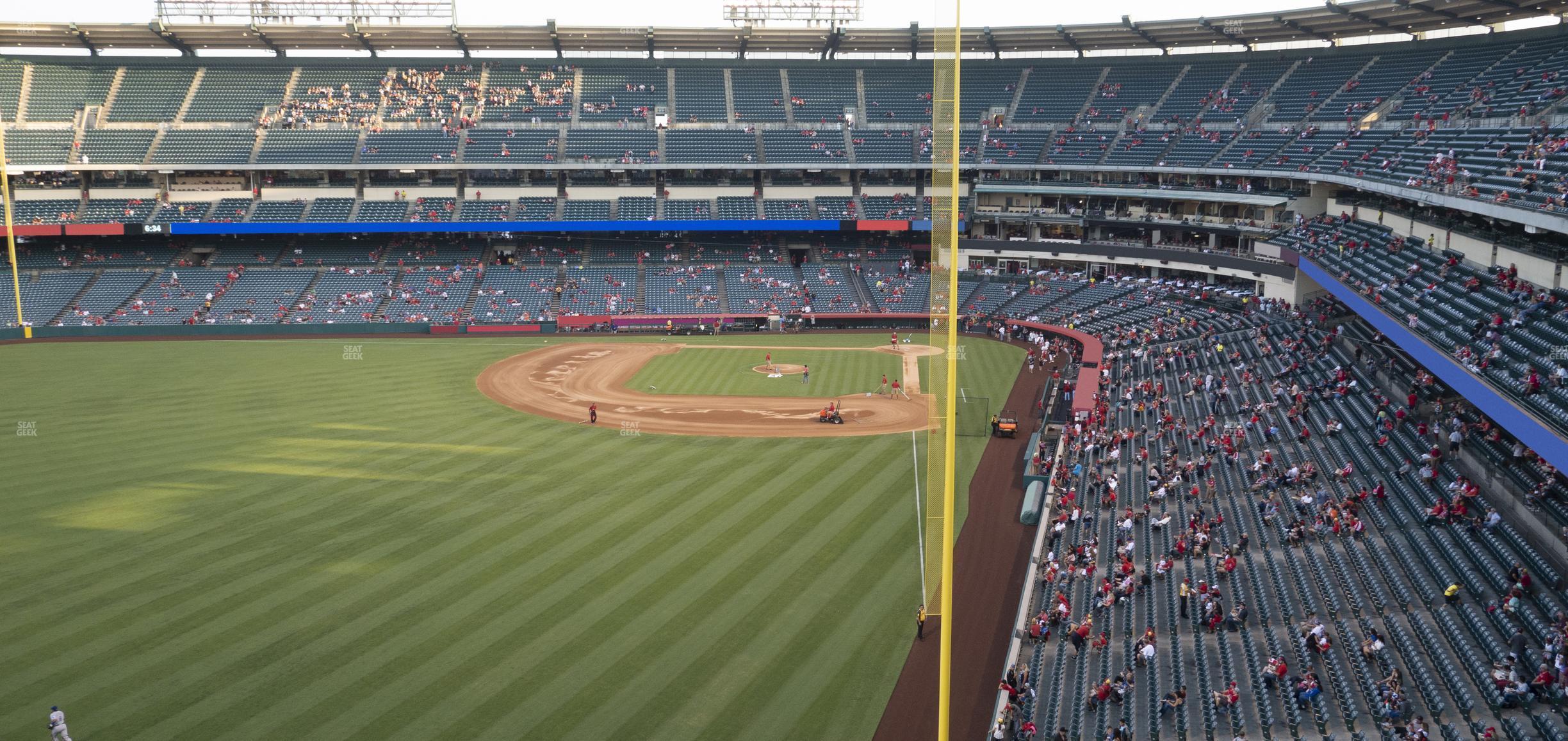 Seating view for Angel Stadium of Anaheim Section 401