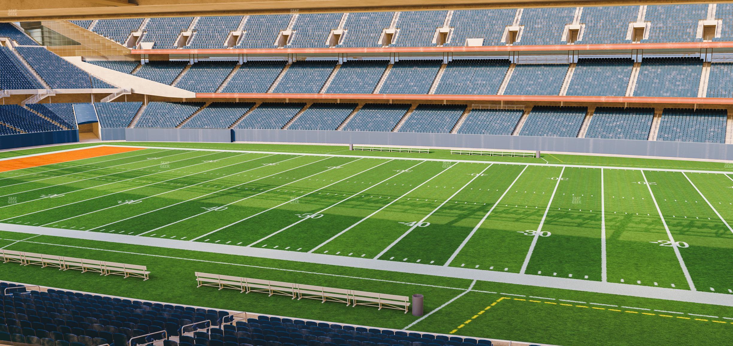 Seating view for Soldier Field Section 234