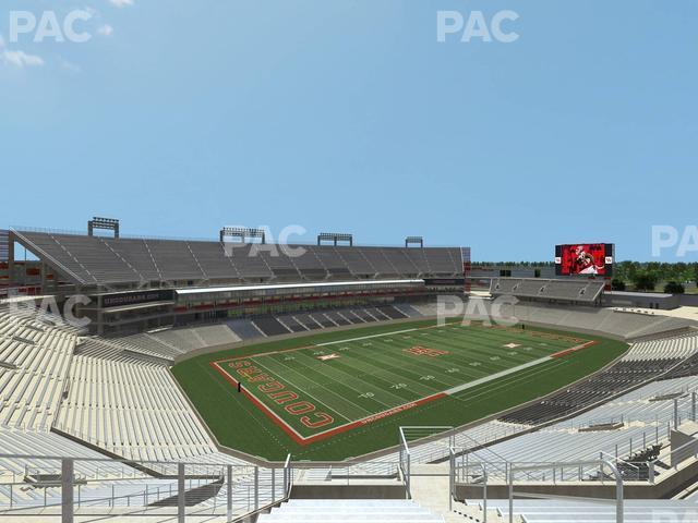 Seating view for TDECU Stadium Section 335