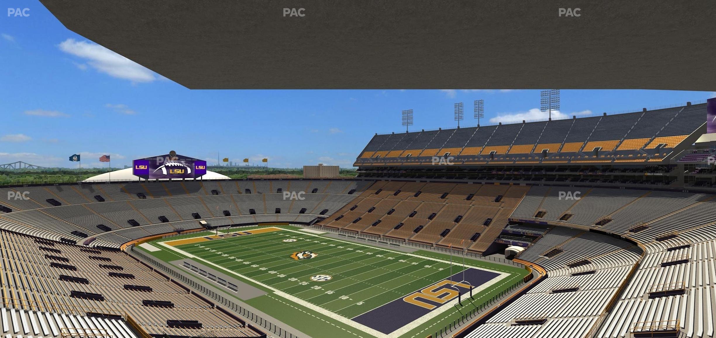 Seating view for Tiger Stadium Section Suite 270