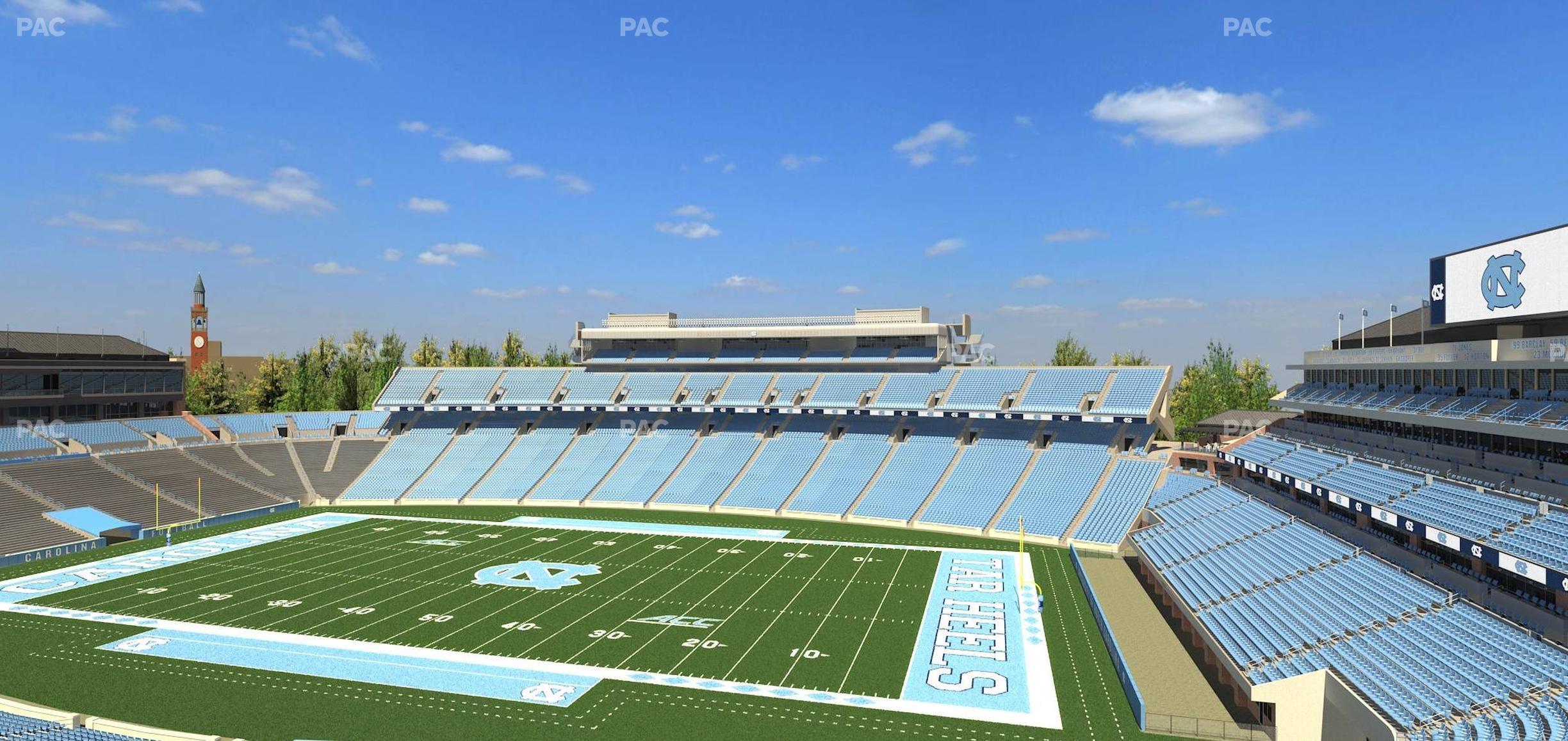 Seating view for Kenan Memorial Stadium Section 229