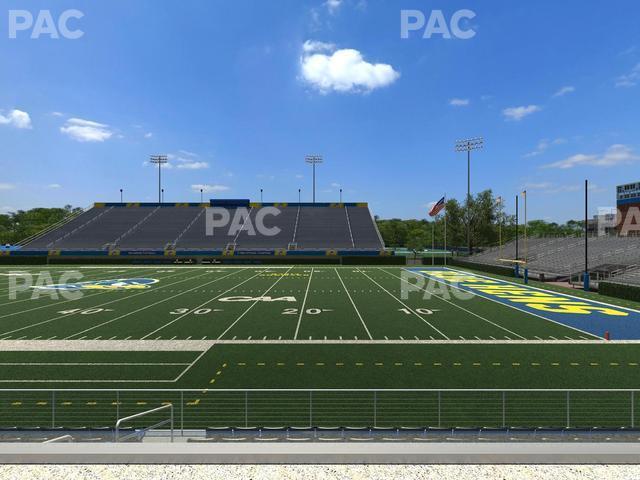 Seating view for Delaware Stadium Section Loge 102 B