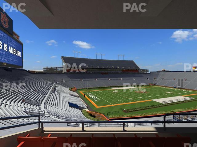 Seating view for Jordan-Hare Stadium Section Nelson Club