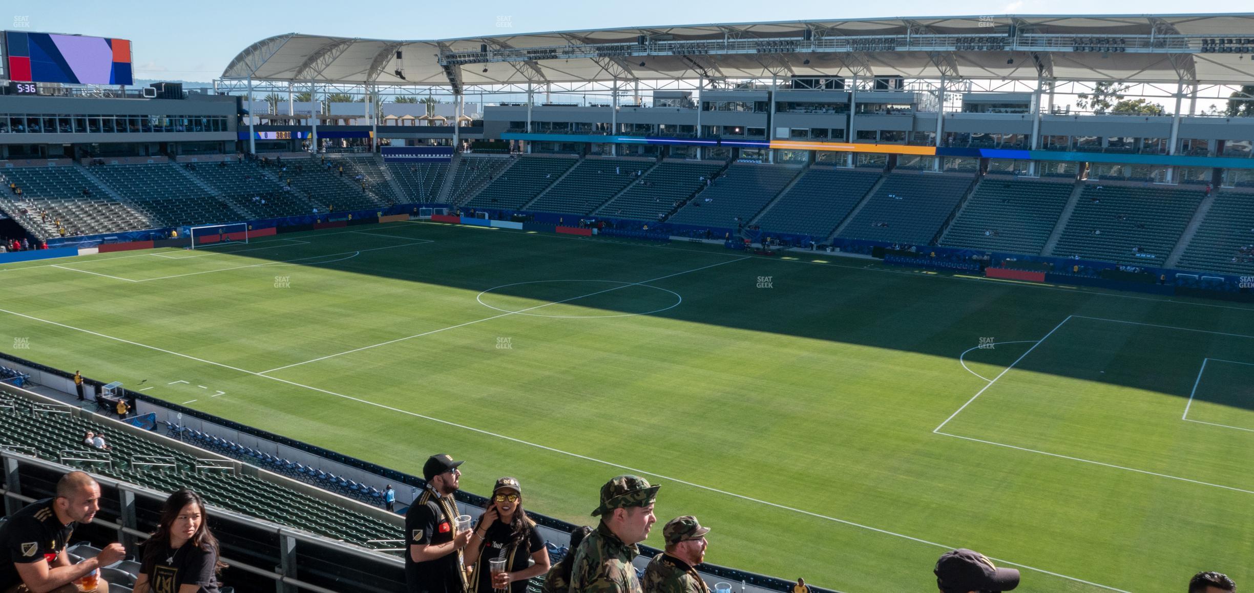 Seating view for Dignity Health Sports Park Section 227