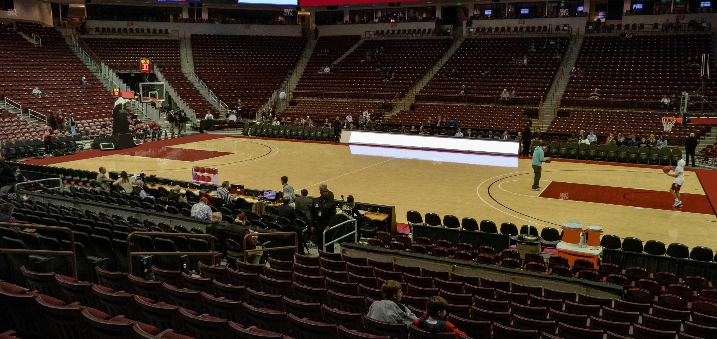 Seating view for Colonial Life Arena Section 104