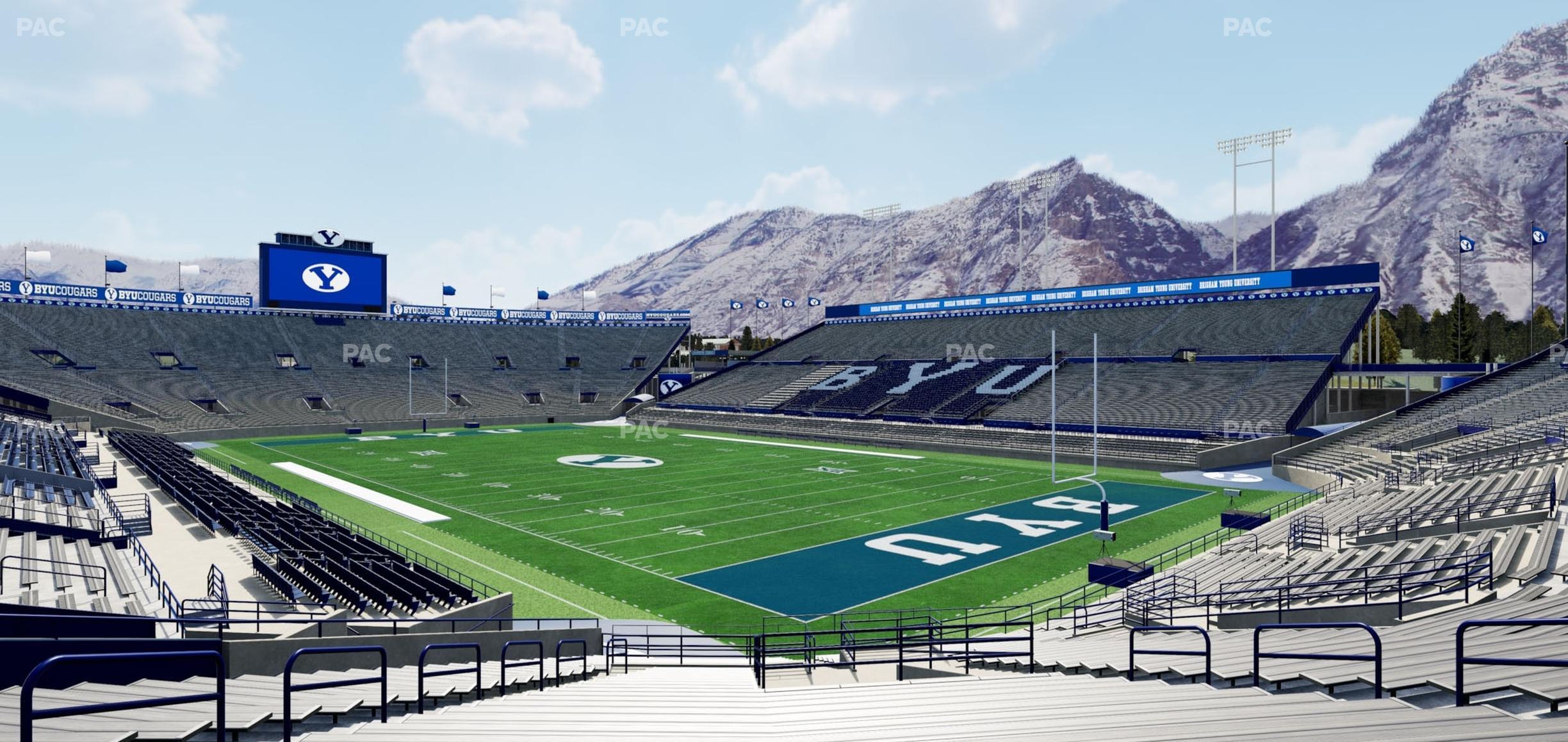 Seating view for LaVell Edwards Stadium Section 48