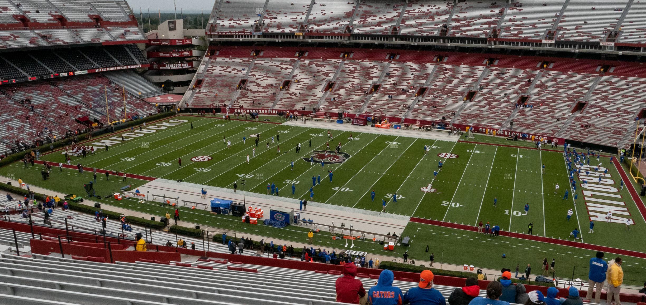 Seating view for Williams Brice Stadium Section 507