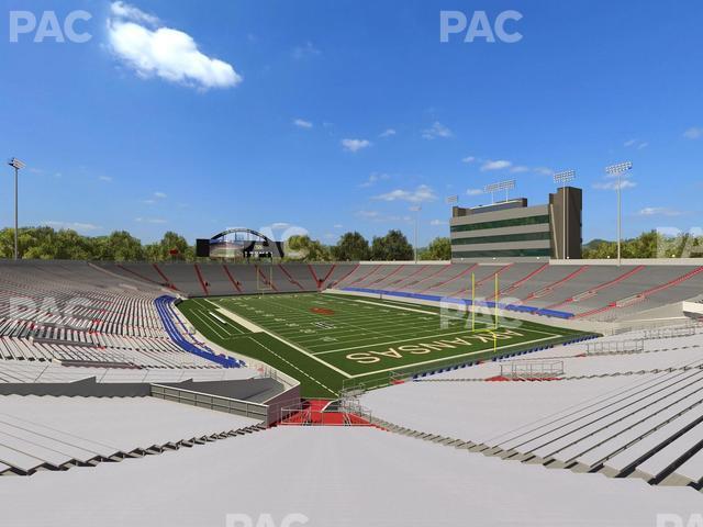 Seating view for War Memorial Stadium (Little Rock) Section 39