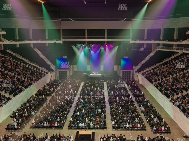 Seating view for Moody Center ATX Section Porch Suite 22