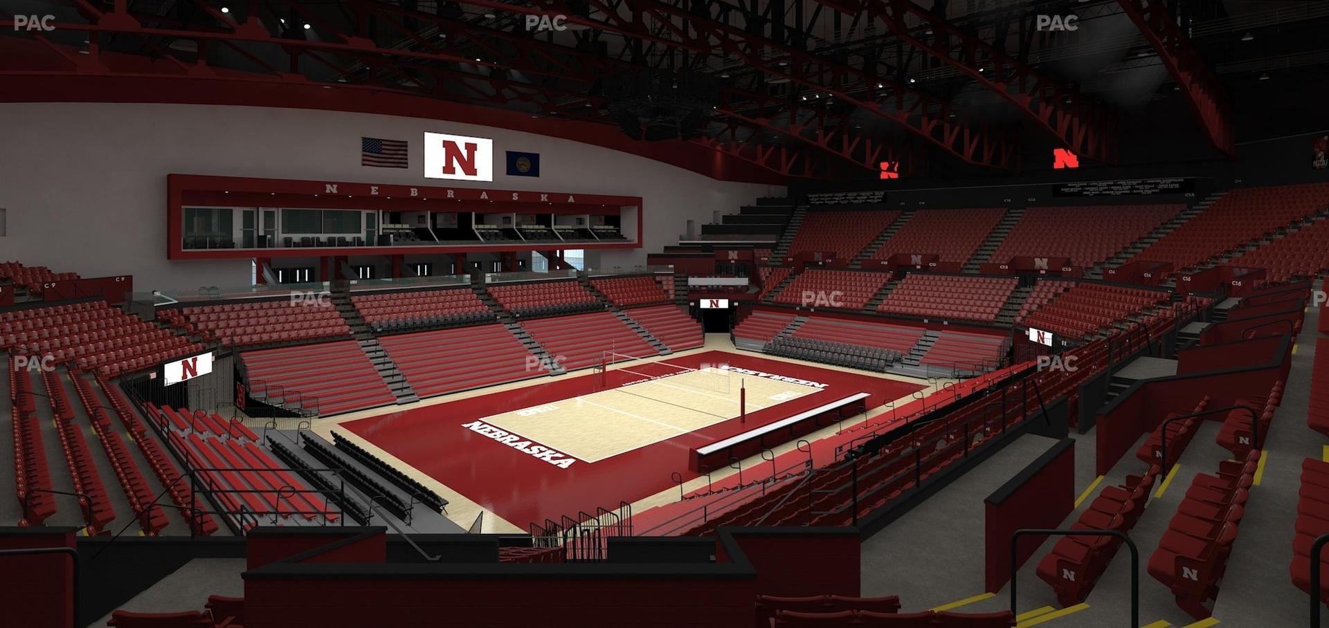 Bob Devaney Sports Center Section C 3 Seat View | SeatGeek