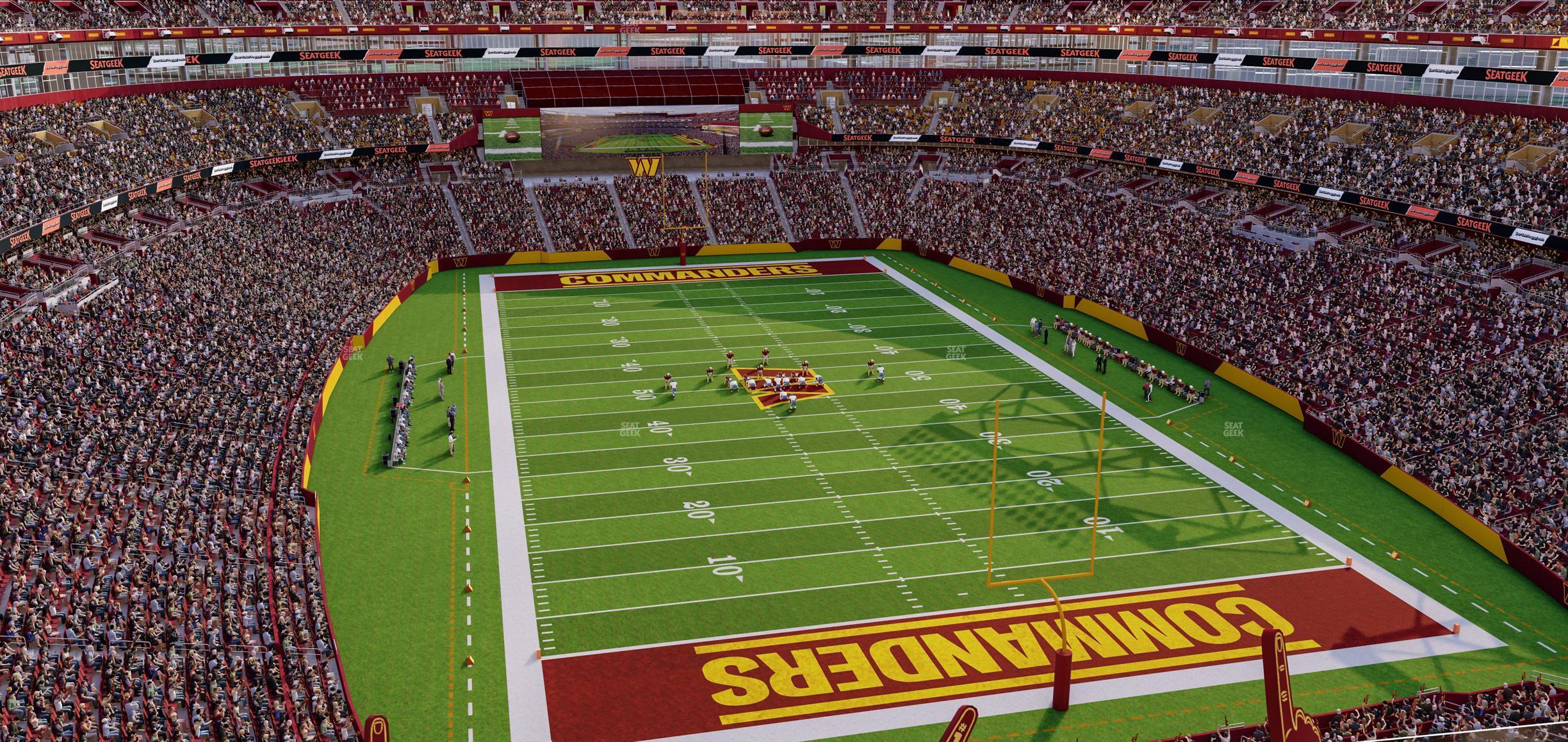 Seating view for Northwest Stadium Section 416