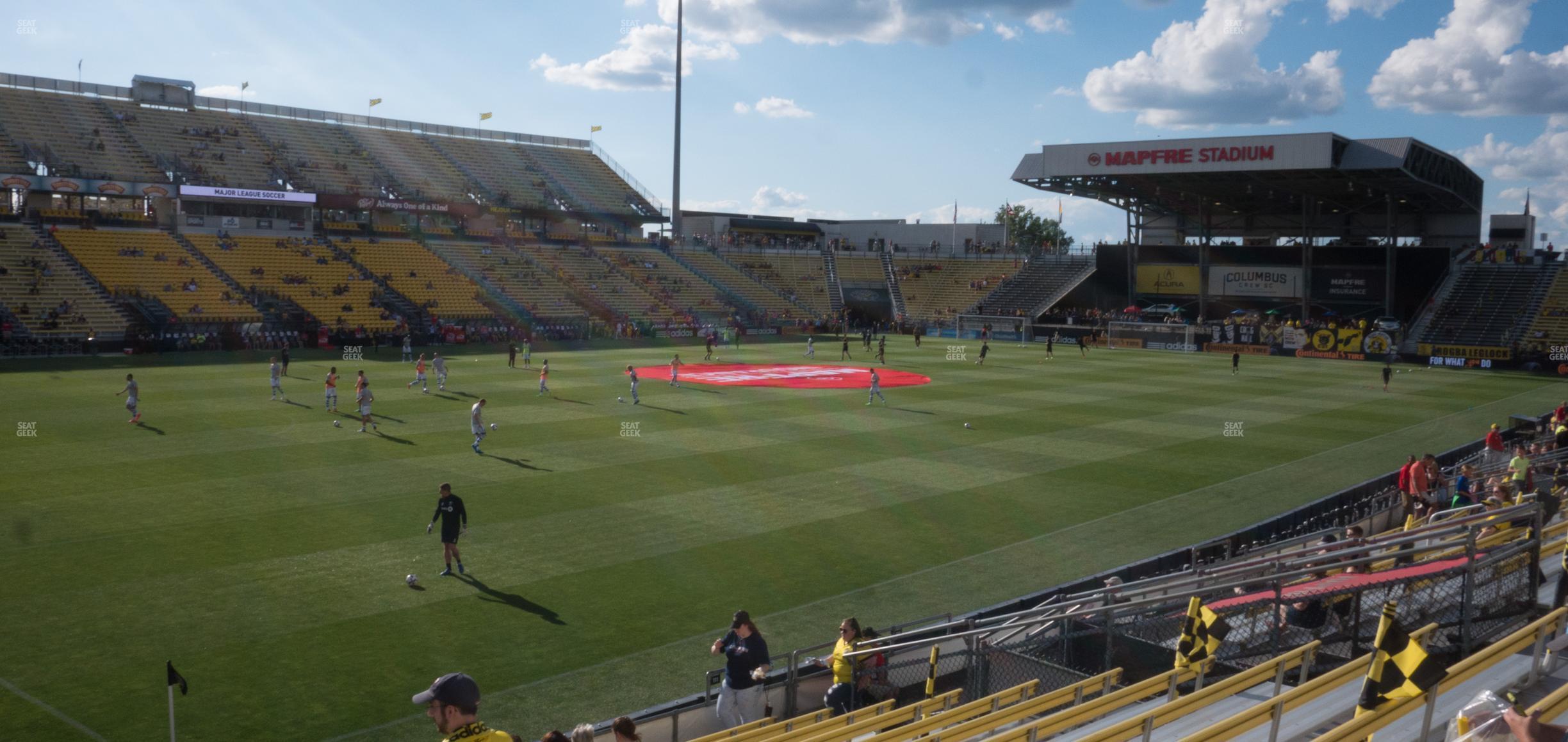 Seating view for Historic Crew Stadium Section 112