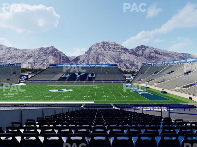 Seating view for LaVell Edwards Stadium Section 3