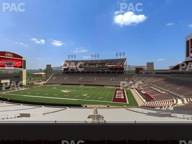 Seating view for Davis Wade Stadium Section 118