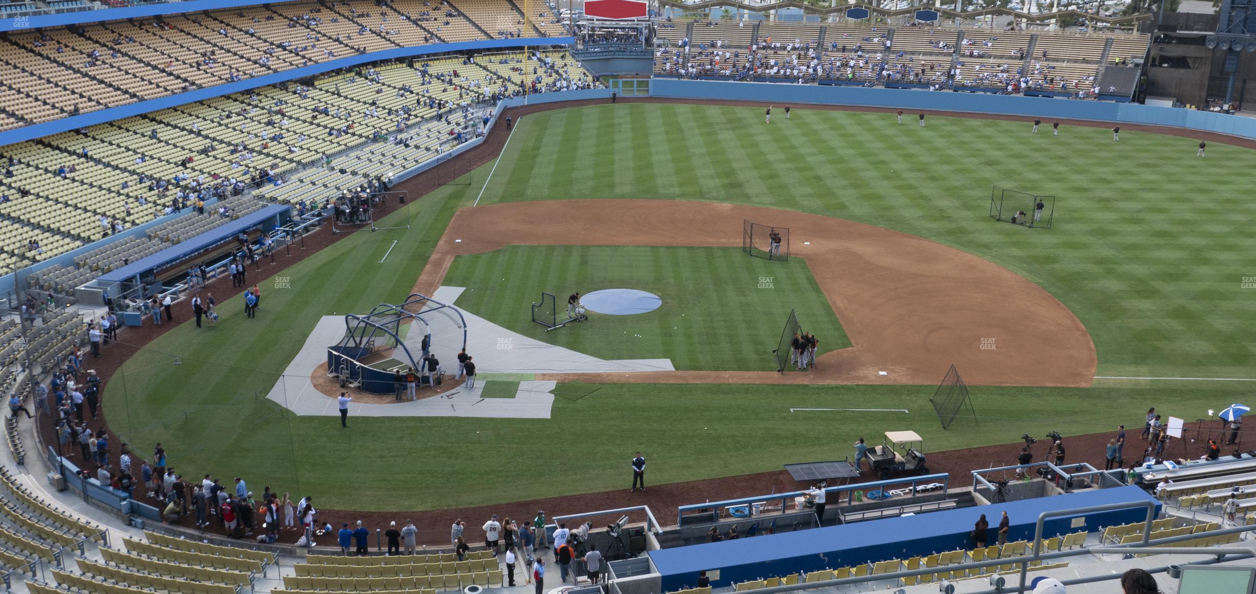 Seating view for Dodger Stadium Section 10 Rs