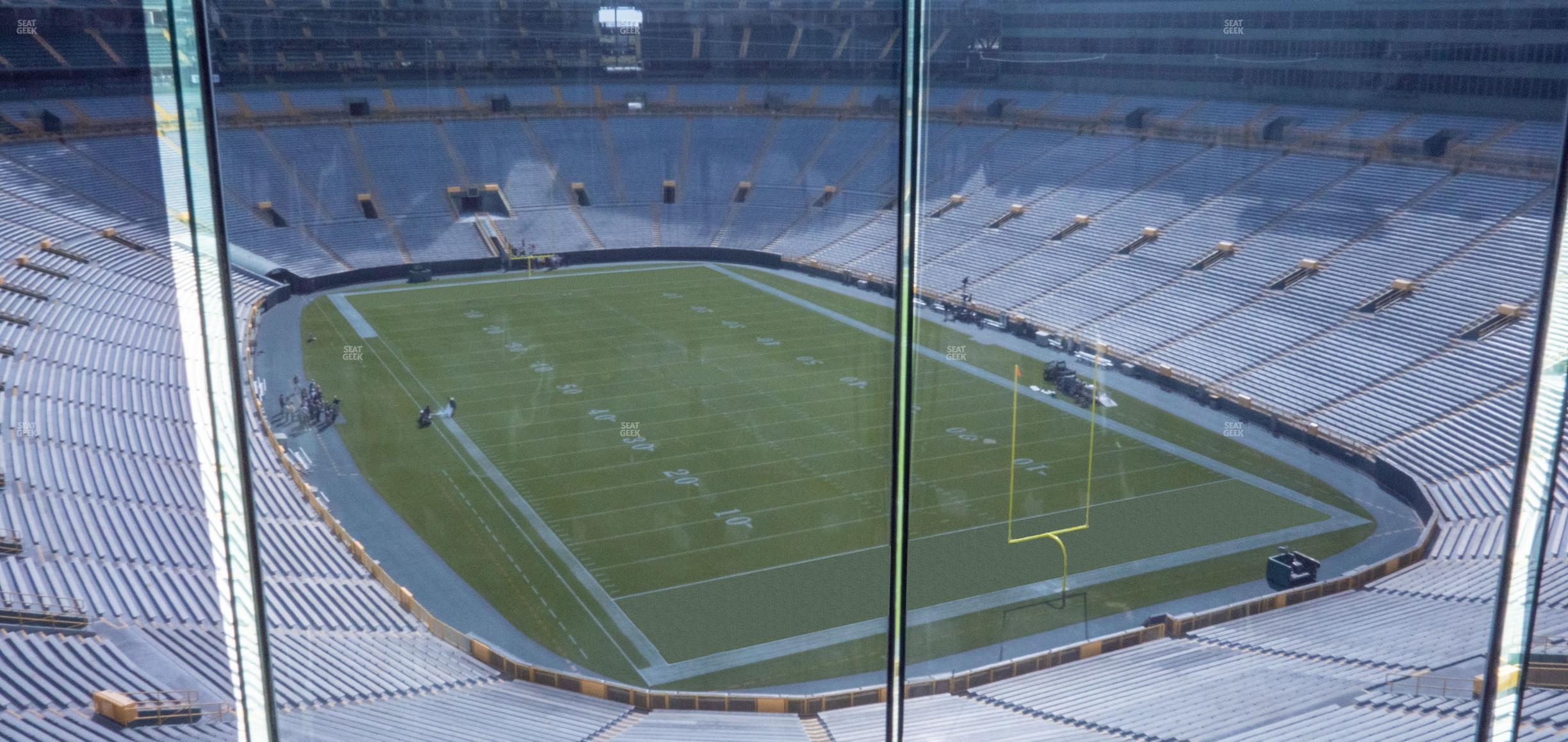 Seating view for Lambeau Field Section 688