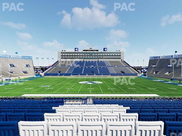 Seating view for LaVell Edwards Stadium Section 34