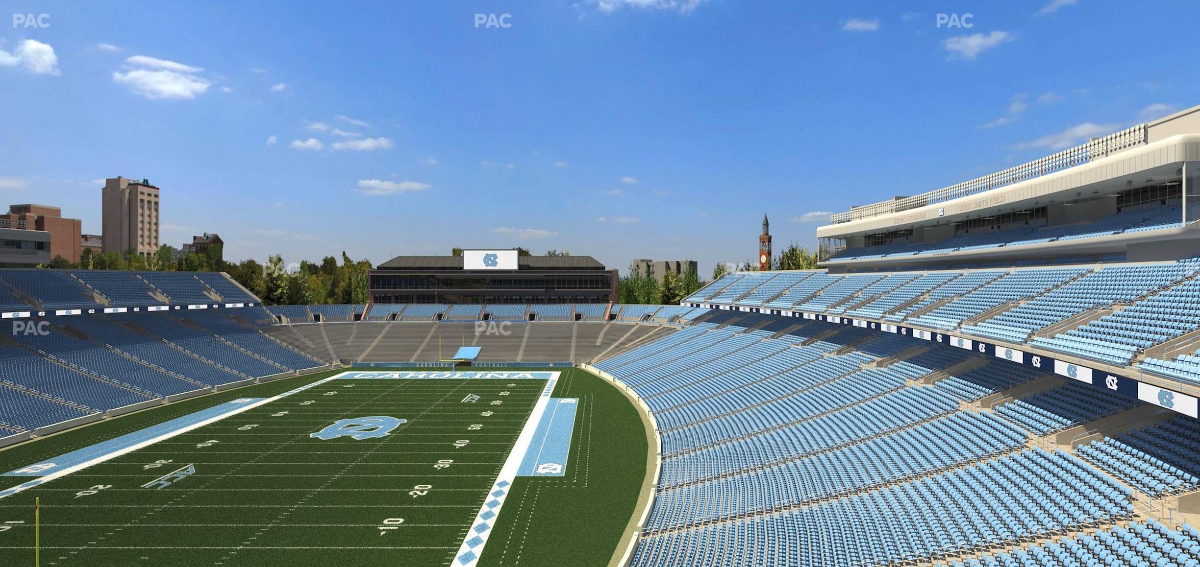 Seating view for Kenan Memorial Stadium Section Suite 20