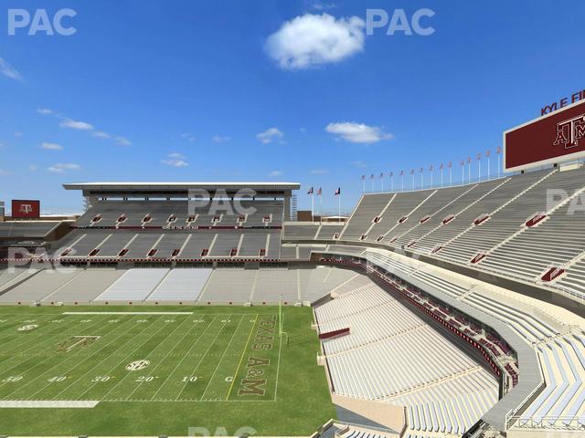 Seating view for Kyle Field Section 302