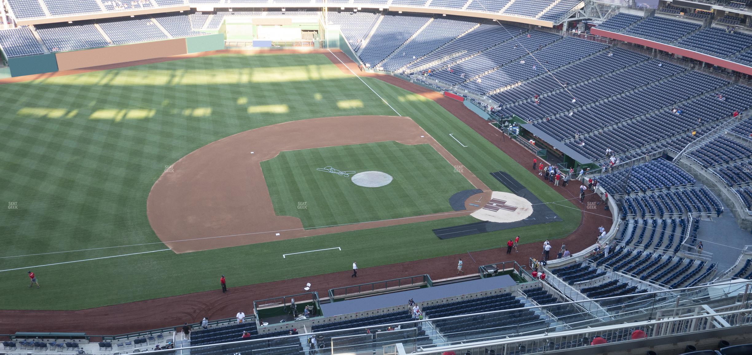 Seating view for Nationals Park Section 407