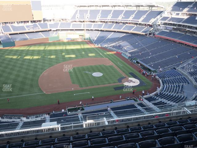 Seating view for Nationals Park Section 407