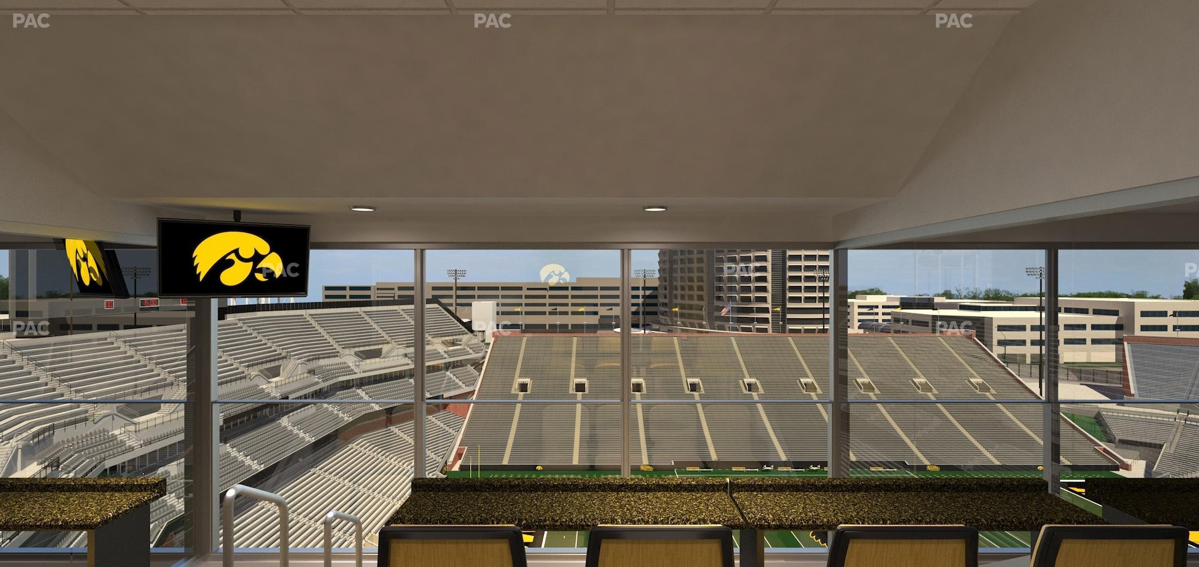 Seating view for Kinnick Stadium Section Suite 318