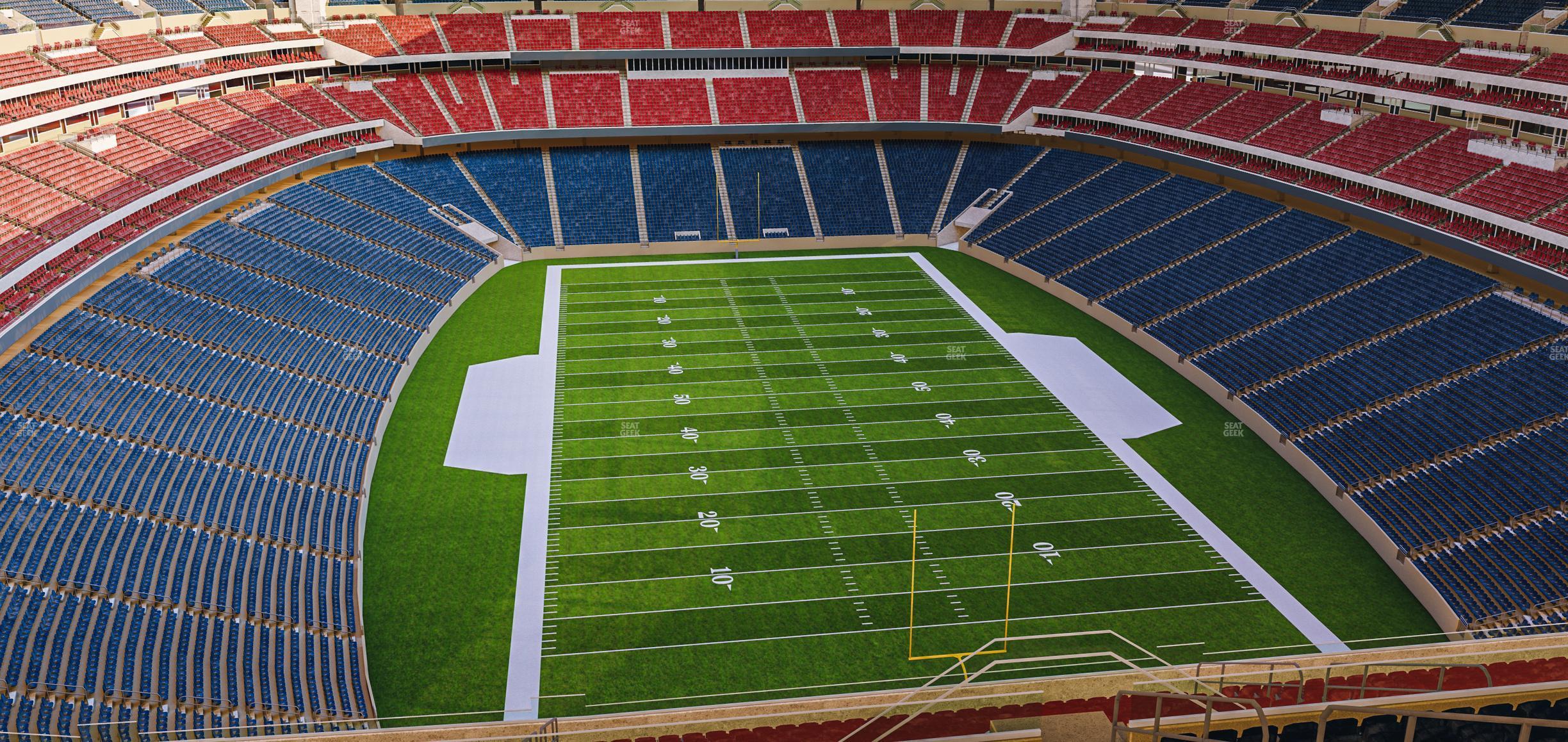 Seating view for NRG Stadium Section 749