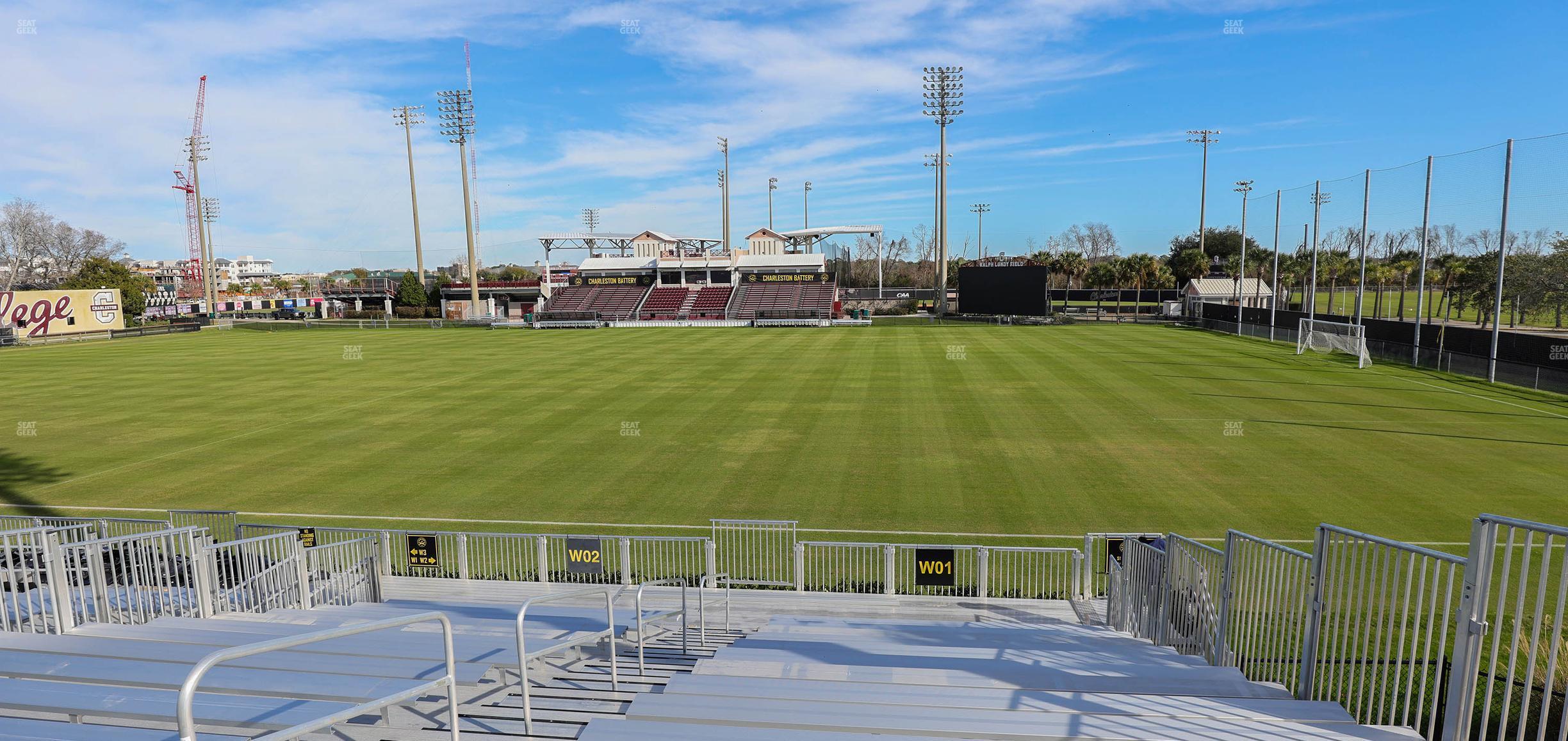 Seating view for Patriots Point Athletics Complex Section 101