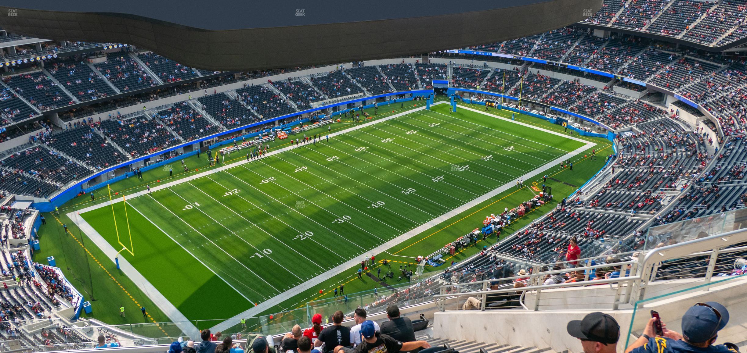 Seating view for SoFi Stadium Section 533