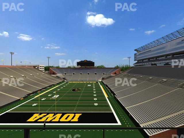 Seating view for Kinnick Stadium Section 335