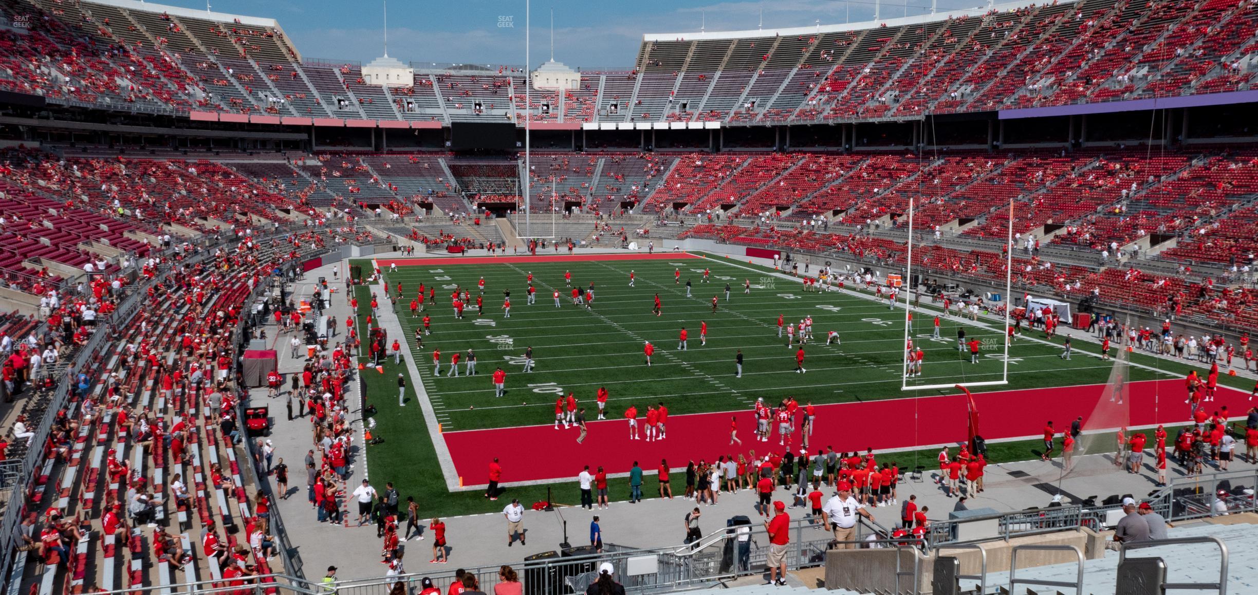 Seating view for Ohio Stadium Section 35 A