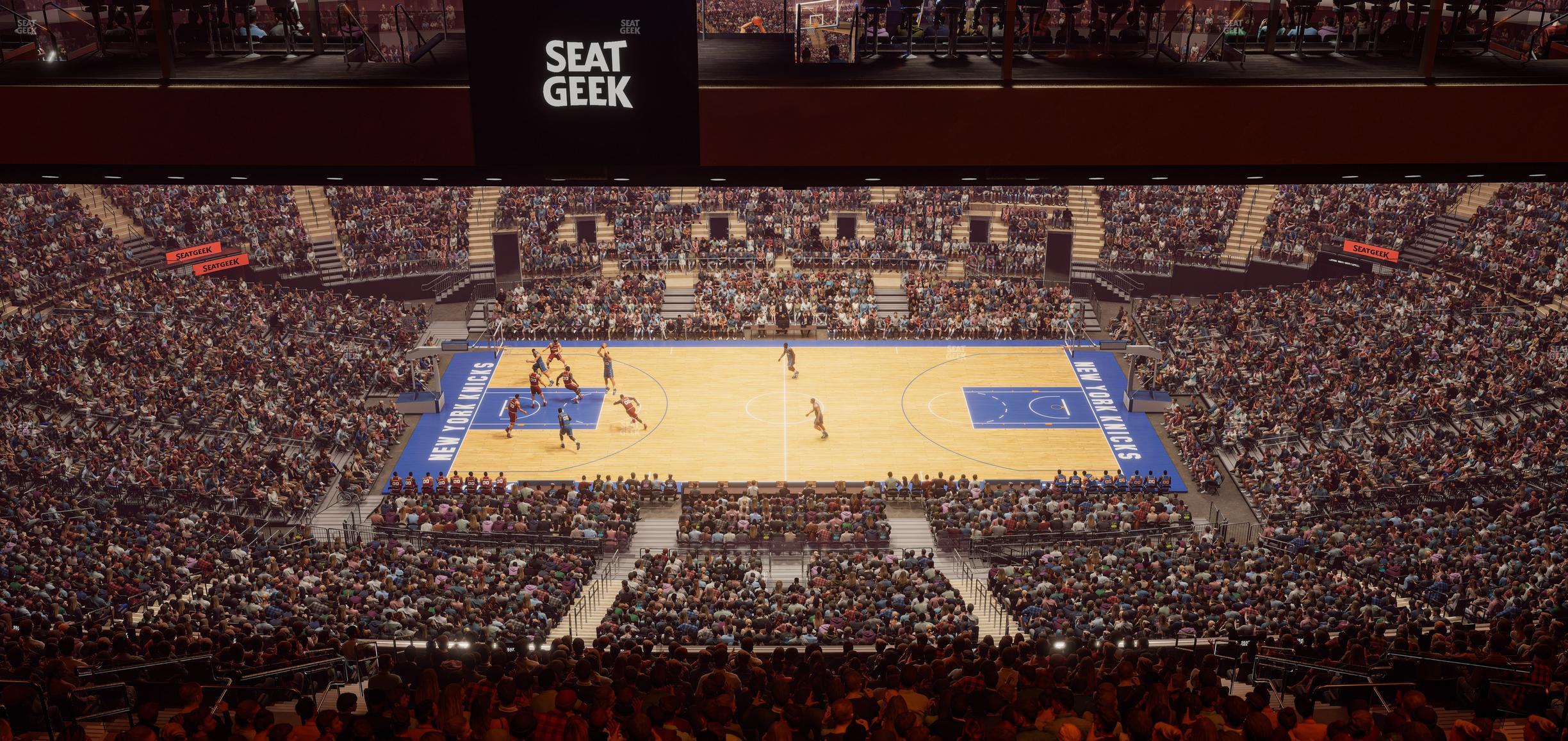 Seating view for Madison Square Garden Section 211 Uwc