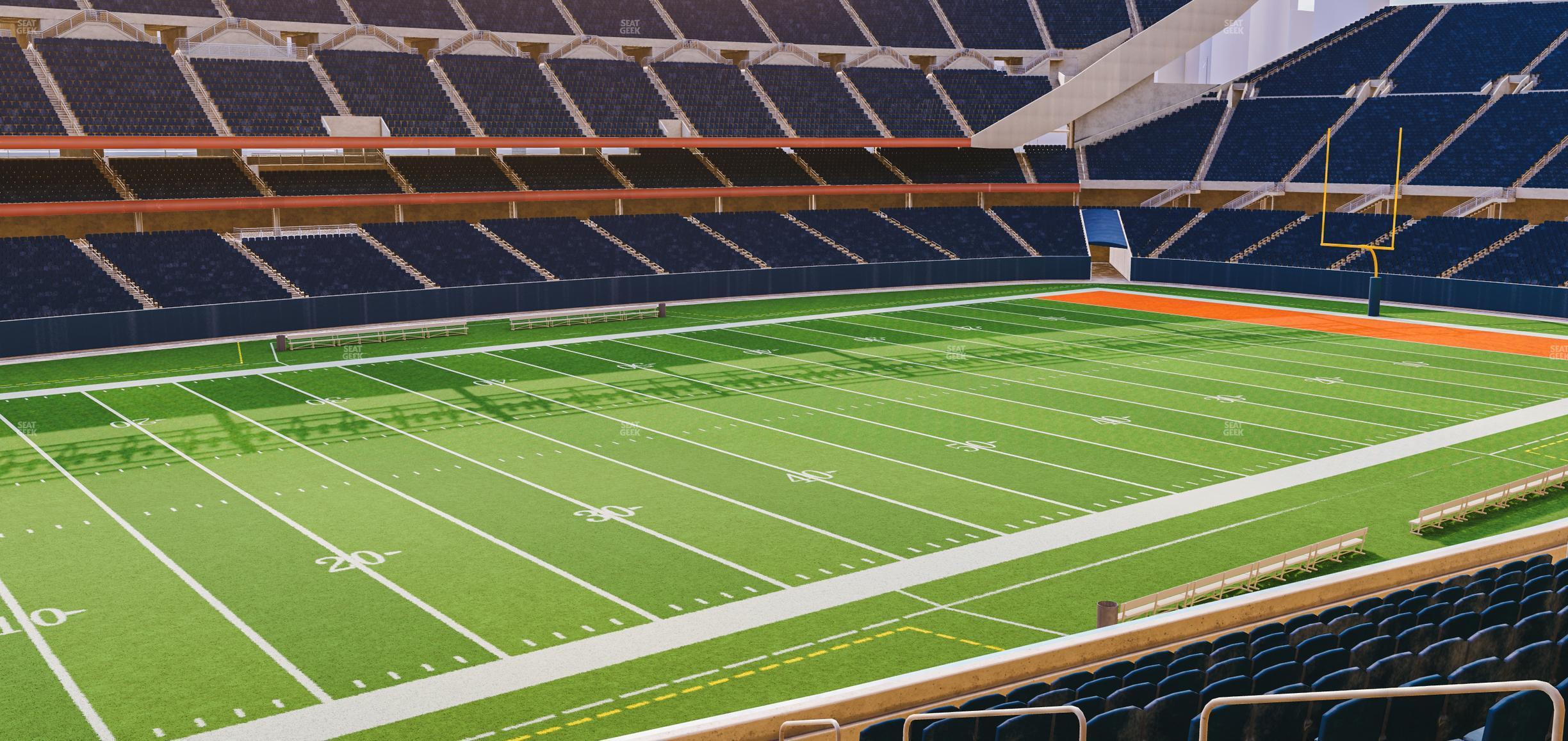 Seating view for Soldier Field Section 213 Club