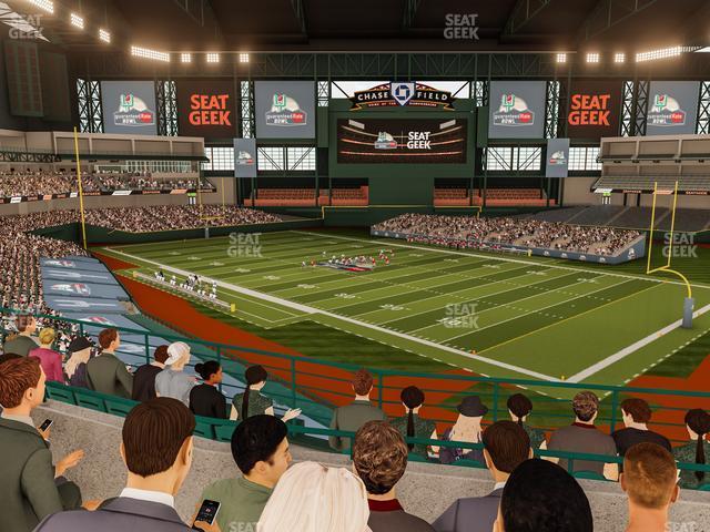 Seating view for Chase Field Section Suite 38