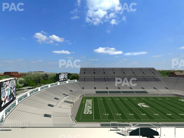 Seating view for Spartan Stadium (Michigan) Section 126