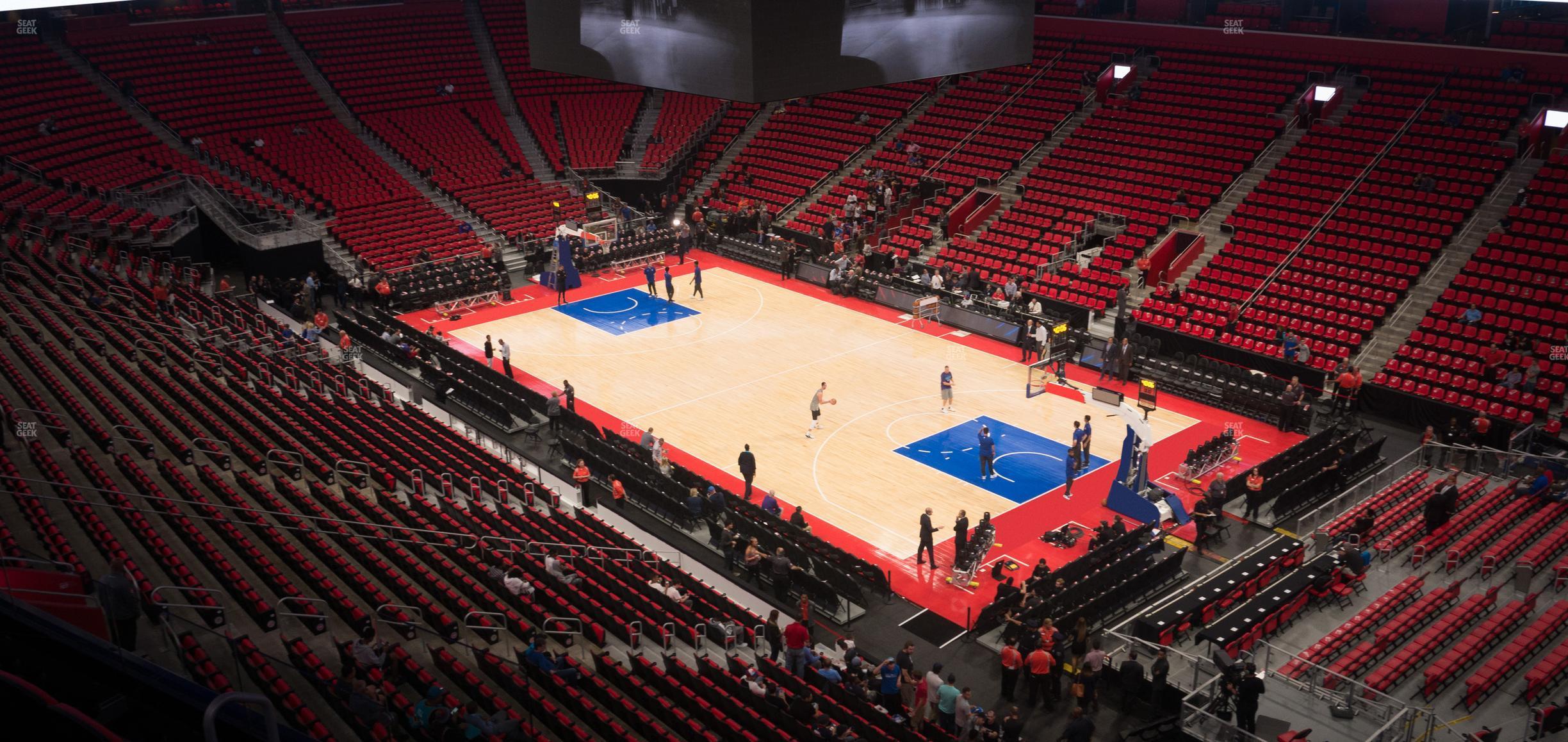 Seating view for Little Caesars Arena Section Mezzanine 6