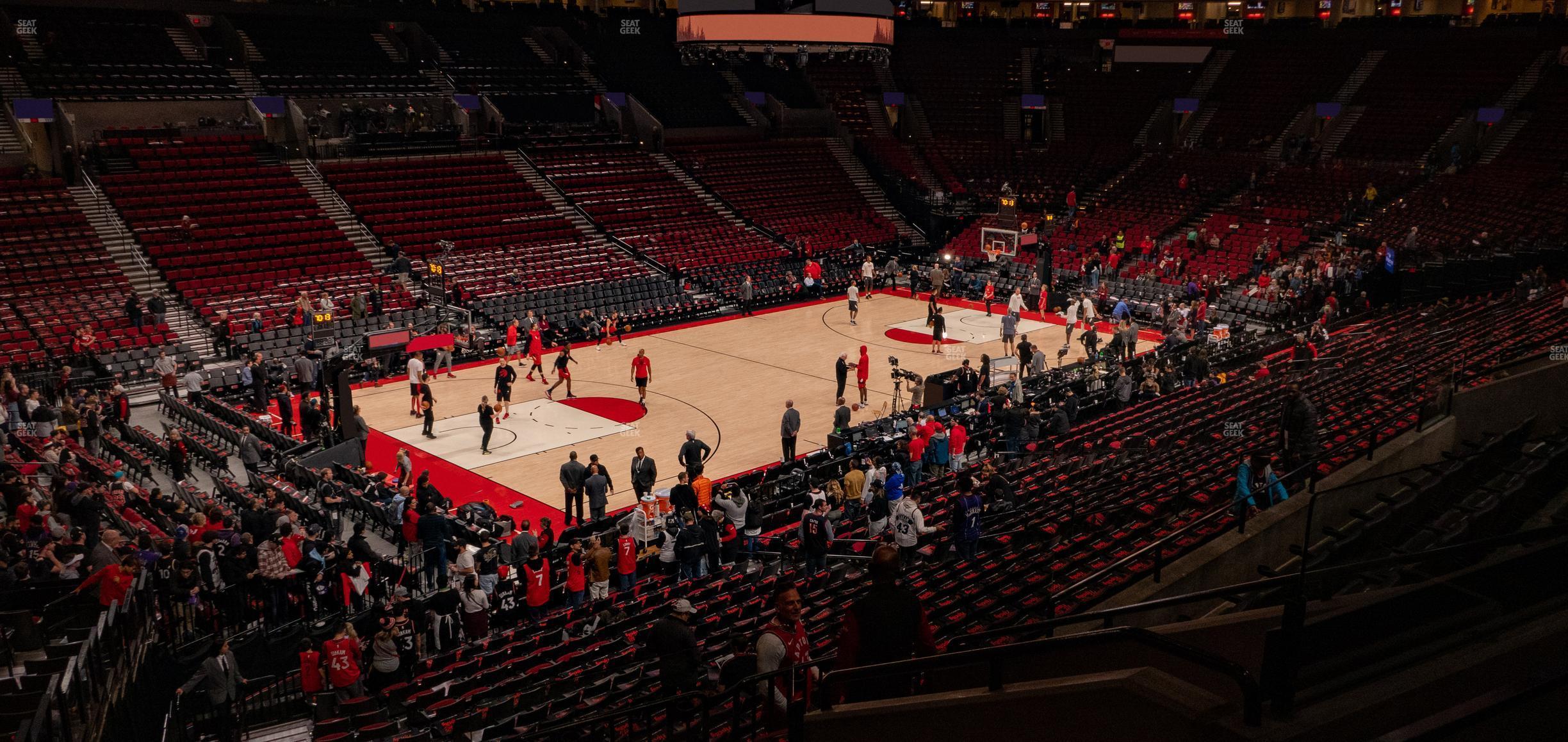 Seating view for Moda Center Section 204