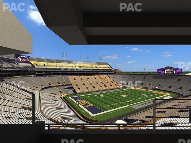 Seating view for Tiger Stadium Section Suite 235