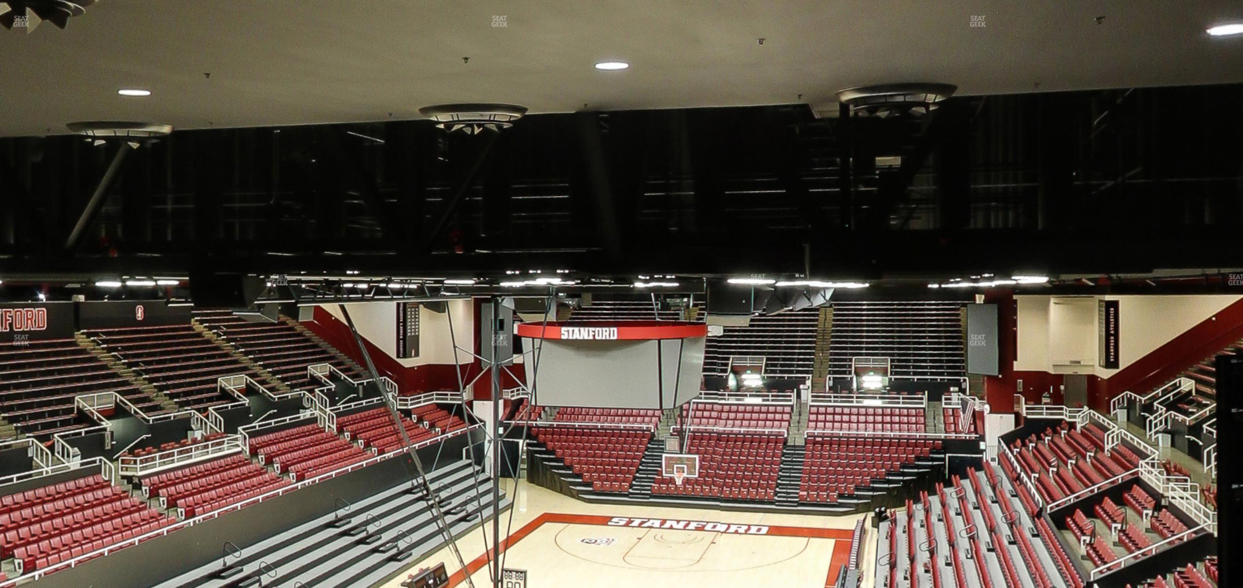 Seating view for Maples Pavilion Section 16