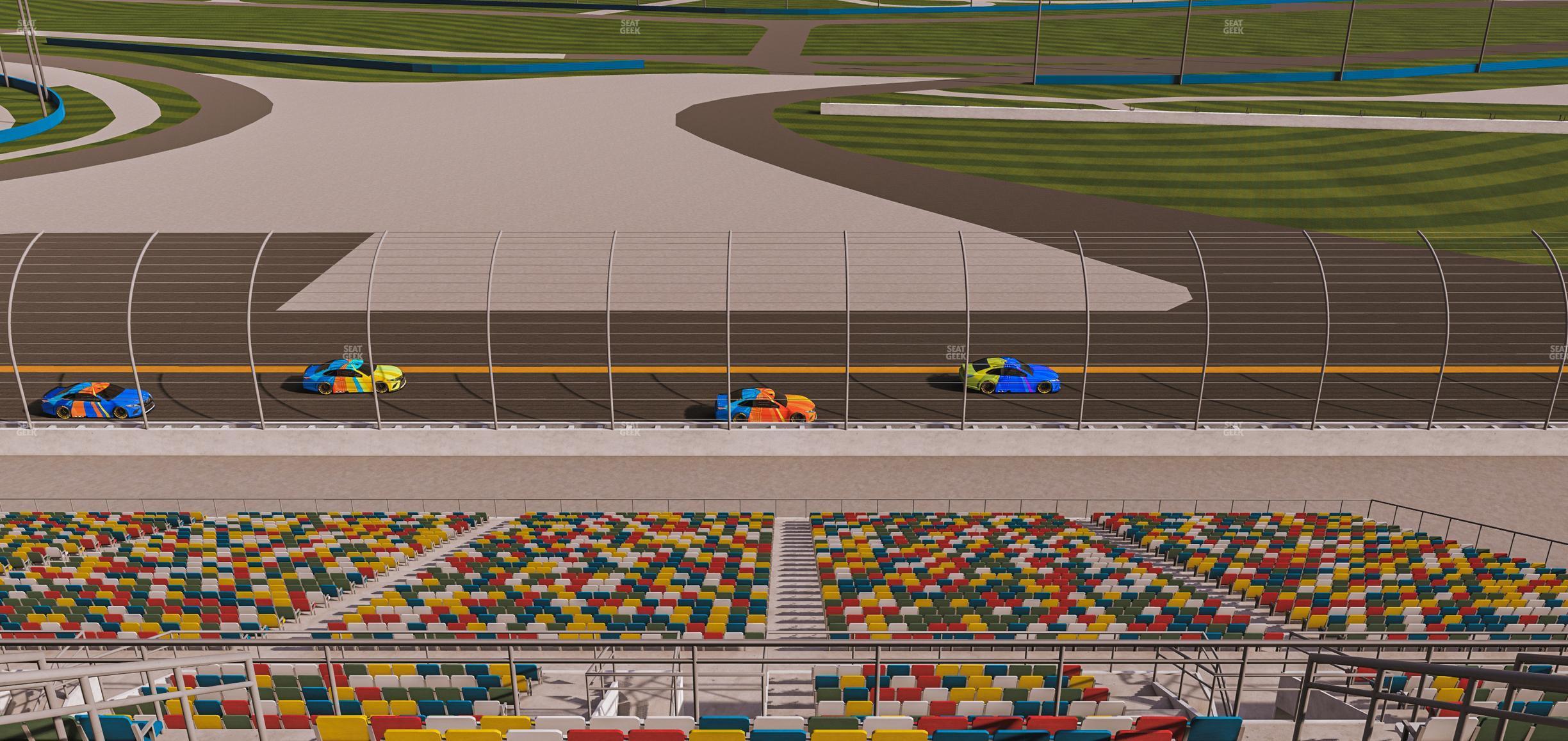 Seating view for Daytona International Speedway Section 393