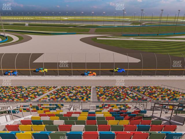 Seating view for Daytona International Speedway Section 393