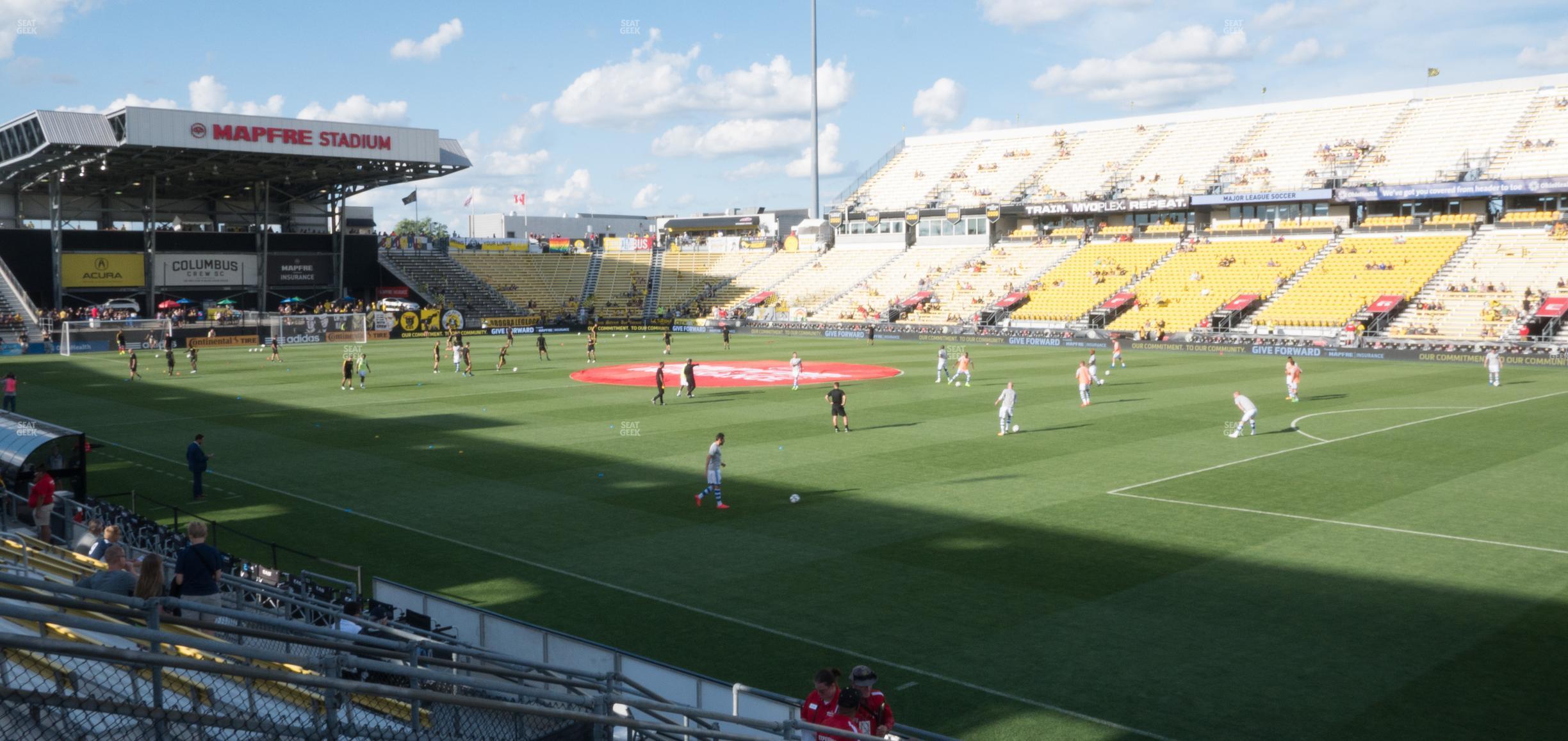 Seating view for Historic Crew Stadium Section 121