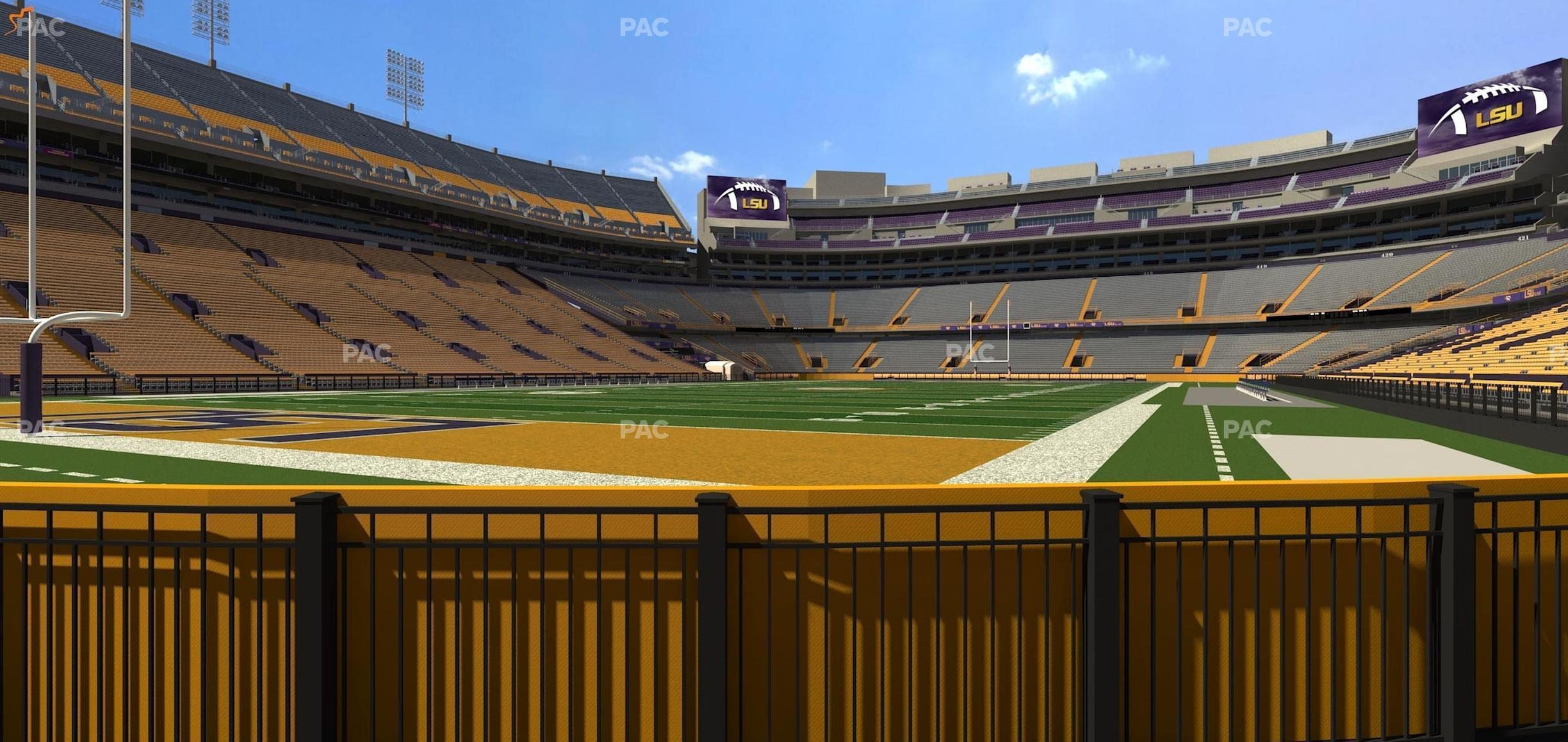 Seating view for Tiger Stadium Section Box 23