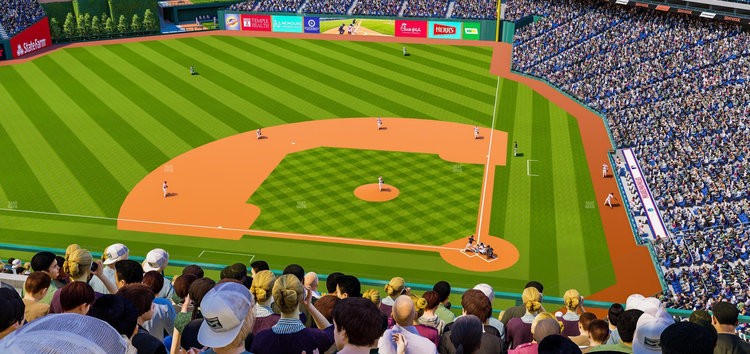 Seating view for Citizens Bank Park Section 424