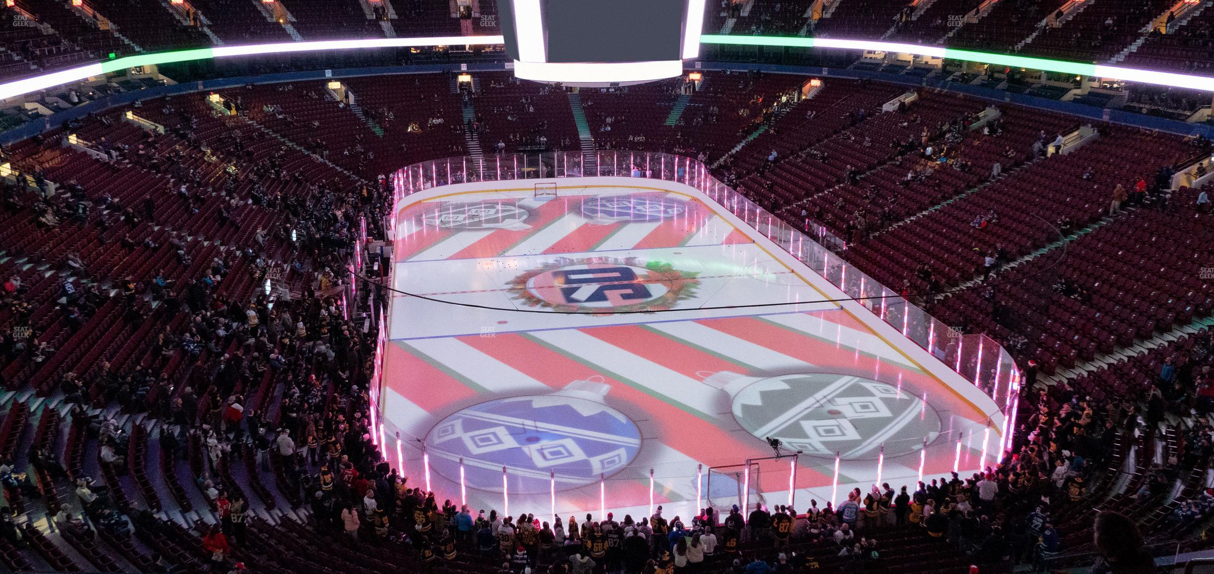 Seating view for Rogers Arena Section 317