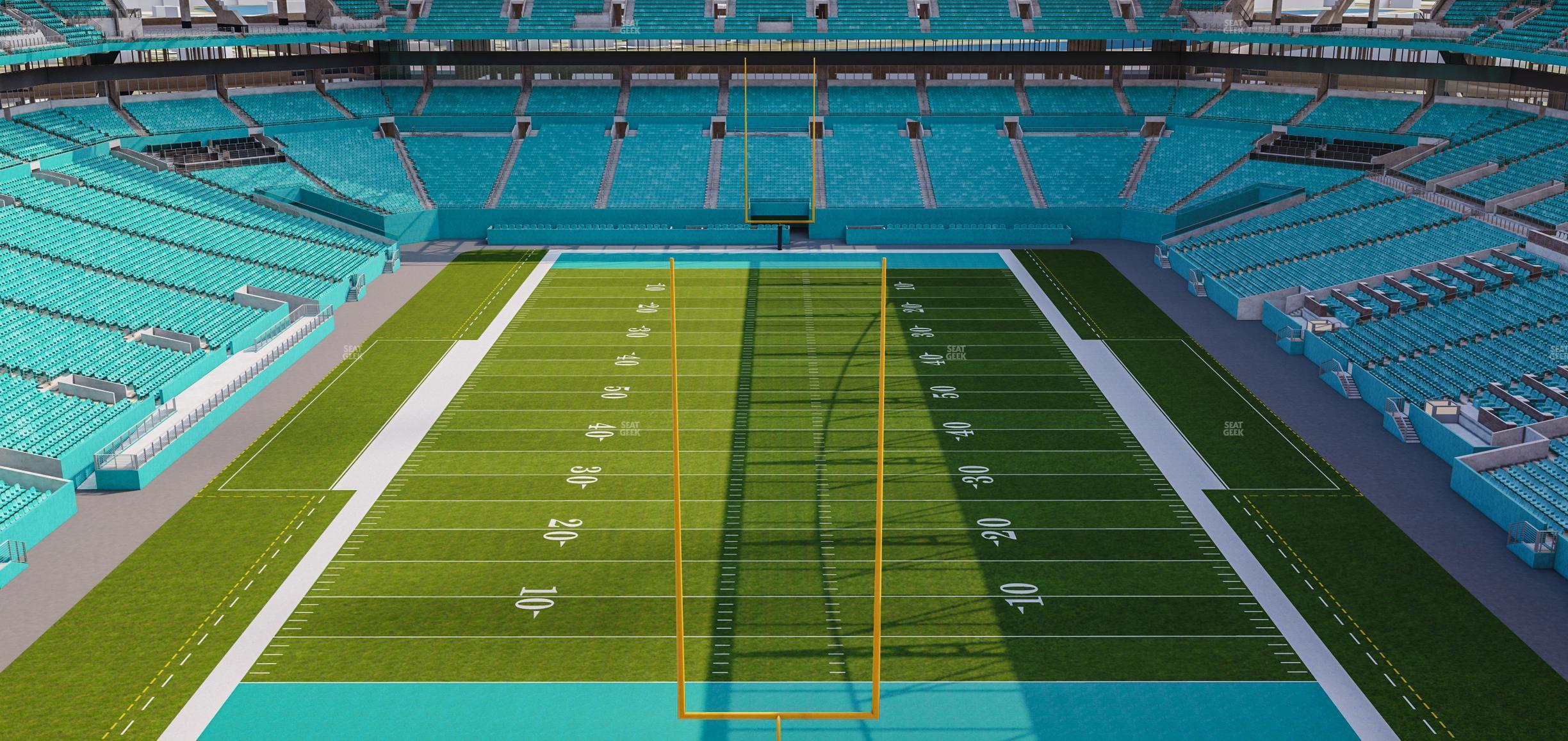 Seating view for Hard Rock Stadium Section 304