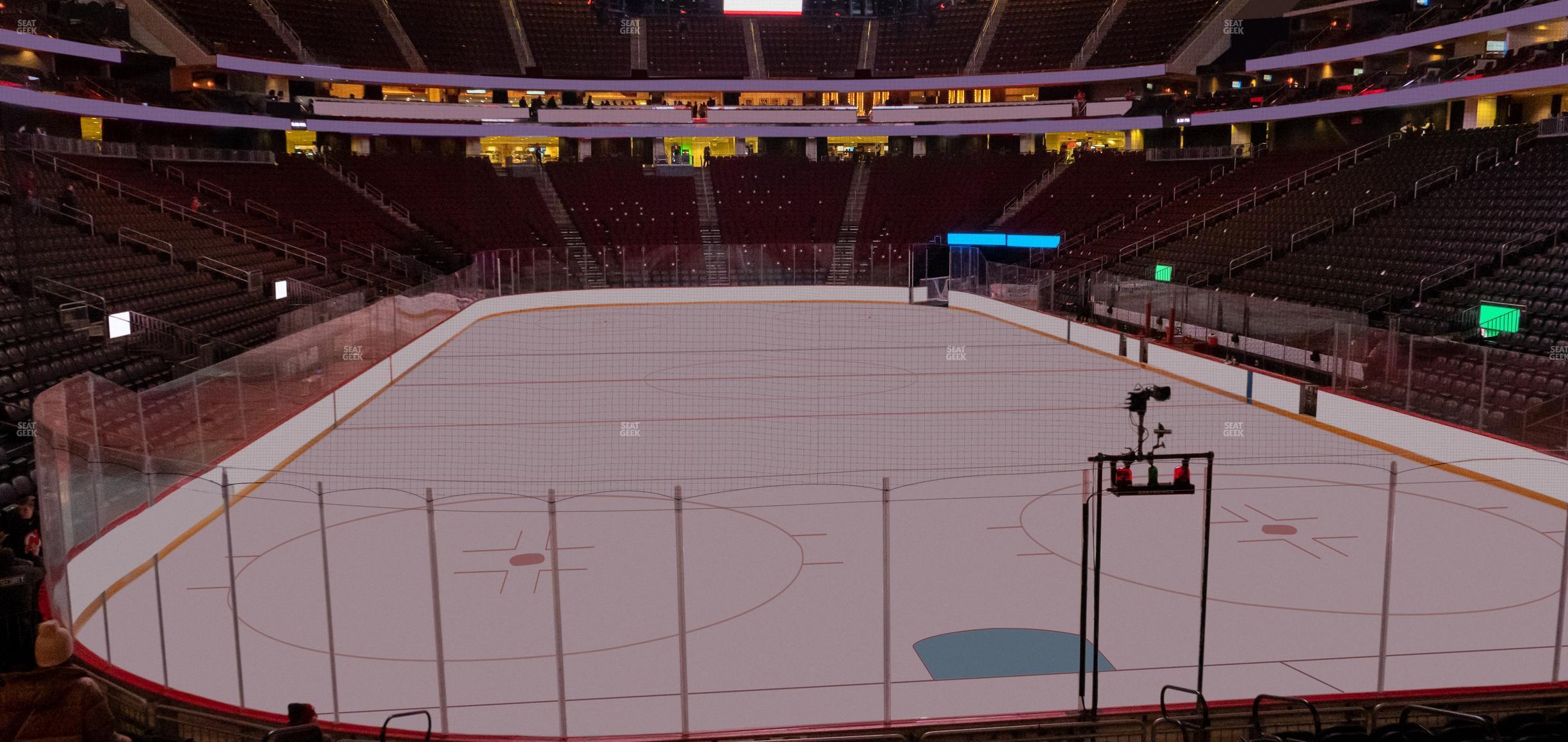 Seating view for Prudential Center Section 2