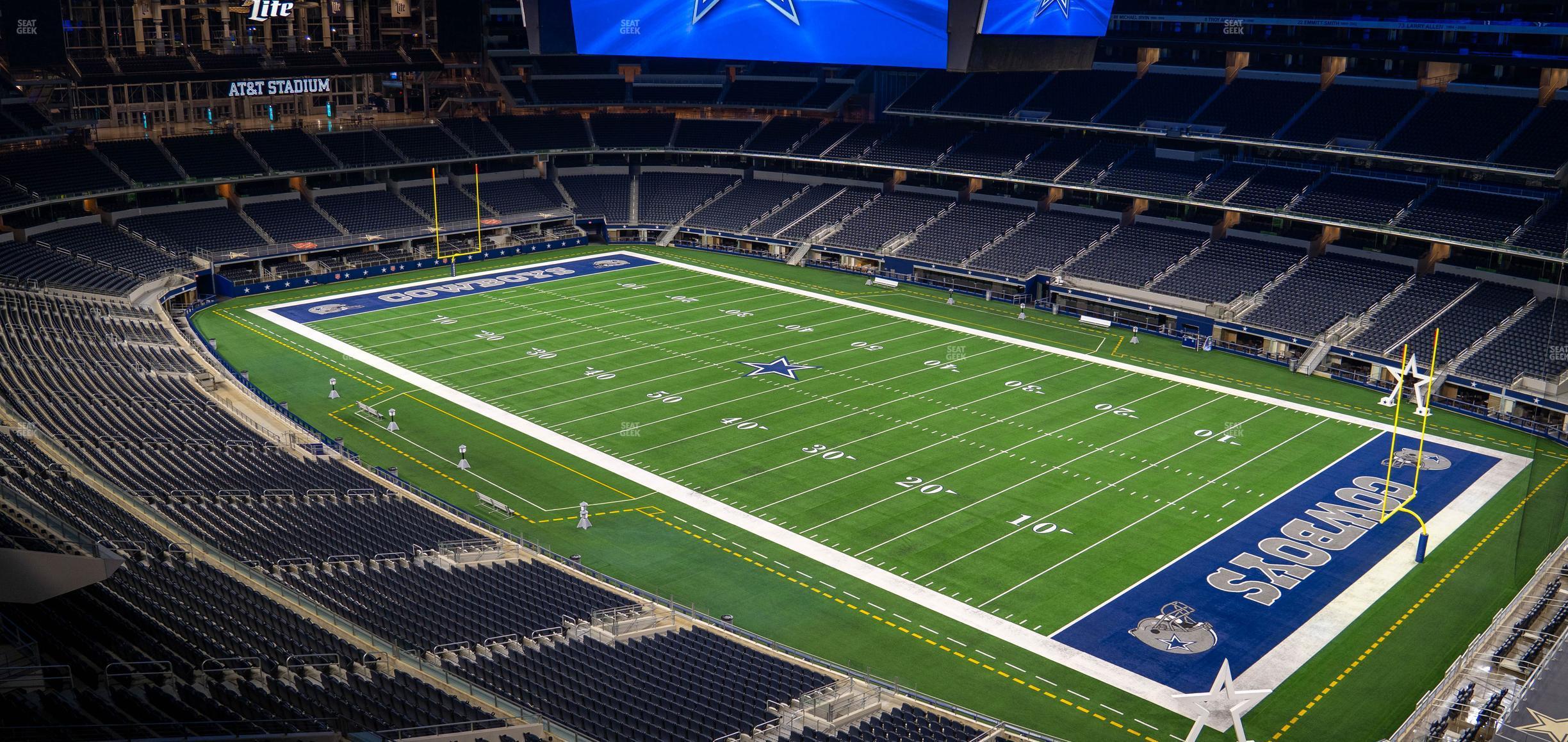 Seating view for AT&T Stadium Section Ring Of Honor Suite 534