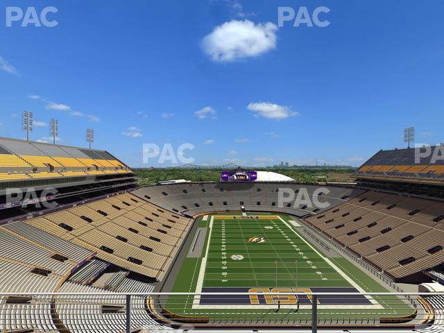 Seating view for Tiger Stadium Section Club 561